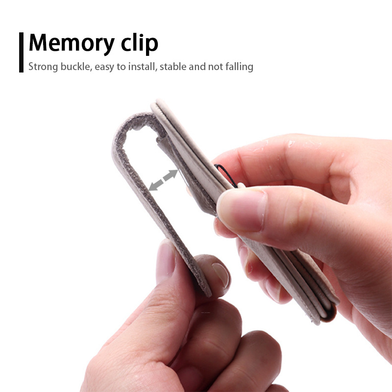 Car Glasses Holder Universal Sun Visor Eyeglasses Clip Sunglasses Case Card Holder Auto Interior Accessories - Image 3