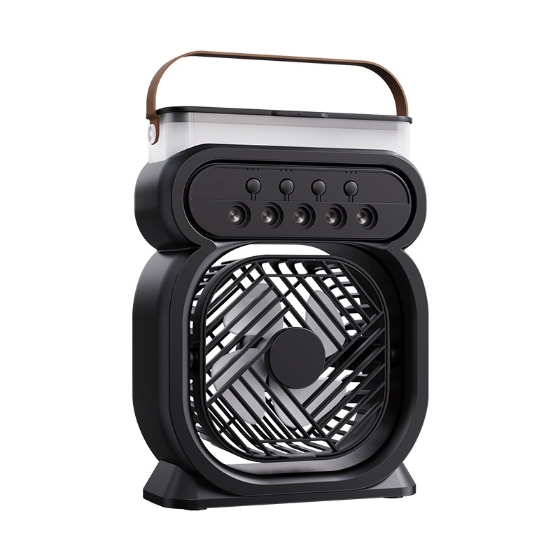 3 In 1 Portable Air Conditioner Evaporative Air Cooler LED Night Lights 3 Speeds Humidifier Fan For Home Office - Image 8