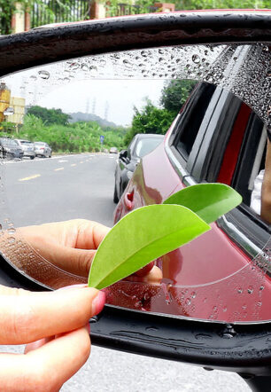 Car Rearview Mirror Rainproof Film Anti-fog Nano